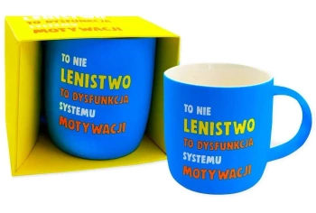 Kubek neonowy Lenistwo - Kukartka