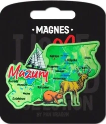 Magnes I love Poland Mazury ILP-MAG-A-MAZ-10 - Pan Dragon