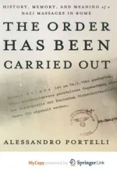 The Order Has Been Carried Out - Portelli Alessandro
