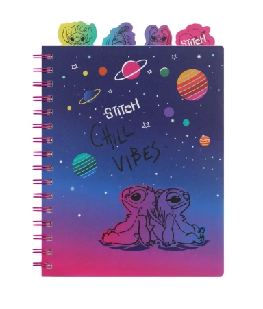 Kołobrulion A5 Disney Black Stitch 100 kartek wzór 1 - PATIO
