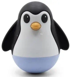Wańka wstańka Pingwin soft blue - Jellystone