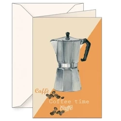 Karnet B6 + koperta 5996 Kawiarka - Tassotti