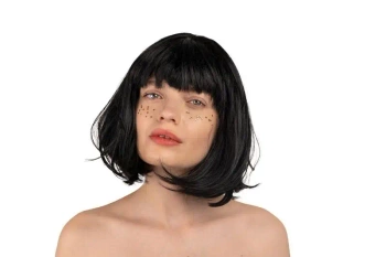 Peruka Kleopatra czarna - PartyDeco