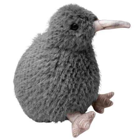 Kiwi szary 17cm - Leantoys