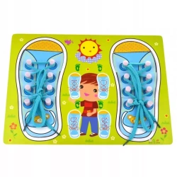 Nawlekanka puzzlowa buty - Bączek