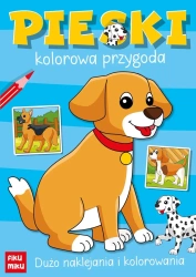 Pieski. Kolorowa przygoda - Katarzyna Maćkowiak