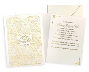 Karnet Rocznica ślubu 25 - Kukartka