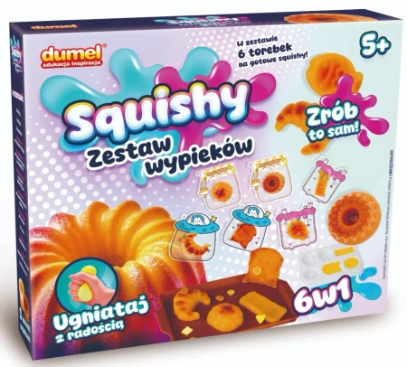 Squishy zestaw wypieków - Dumel
