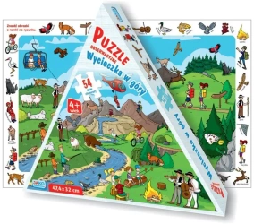 Puzzle 54 obserwacyjne. Wycieczka w góry - Wydawnictwo Jako