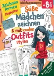 Zeichnen lernen für Kinder ab 8 Jahren - Cooles Geschenk für Mädchen - Birgit Bravo