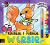 Koloruję i poznaję. W lesie. Kredka segmentowa - Agata Kaczyńska