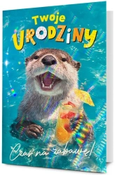 Karnet B6 Urodziny - Pan Dragon