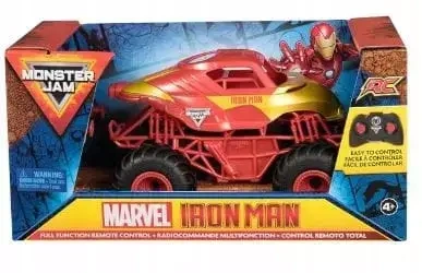 Monster Jam - Zdalnie sterowany monster truck Marvel Iron Man - 6069959