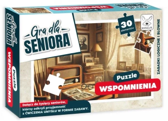 Gra dla Seniora. Puzzle Wspomnienia - Kangur