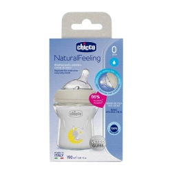 Butelka szklana NaturalFeeling 150ml 0m+ - Chicco