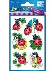 Naklejki papierowe biedronki - Zdesign