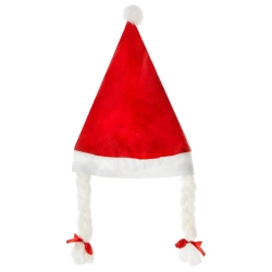 Czapka Mikołaja z warkoczami - Arpex