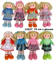 Lalka z głosem 75cm MIX - Sun-Day