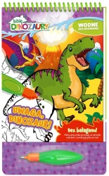 Lubię Dinozaury. Wodne kolorowanie cz. 4 - praca zbiorowa