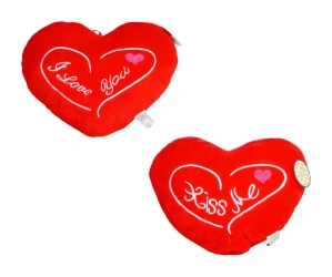 Serce Kiss Me/I Love You 25cm MIX - Sun-Day