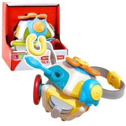 Edukacyjna kostka sensoryczna wielościan - Leantoys