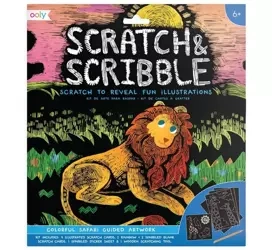 Zdrapywanki Scratch & Scribble Safari - Kolorowe Baloniki