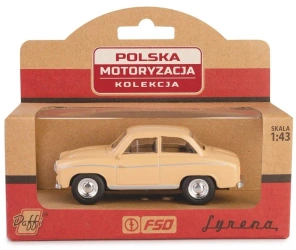Kolekcja PRL Syrena 104 beżowa - Daffi