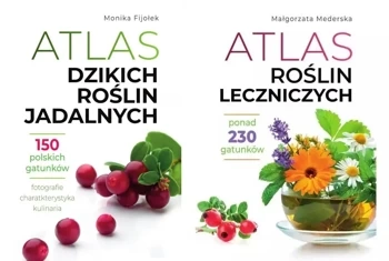 Atlas dzikich roślin jad. + Atlas roślin lecz. - Małgorzata Mederska