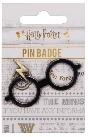 Harry Potter Przypinka metalowa - Okulary - Half Moon Bay