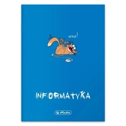 Zeszyt A5/60K kratka Eco PP Informatyka (5szt) - HERLITZ