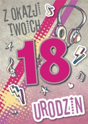 Karnet Urodziny Osiemnastka GM-820 - praca zbiorowa