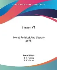 Essays V1 - David Hume