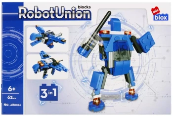 Klocki Konstrukcyjne 62 Elementy Robot Alleblox 492906