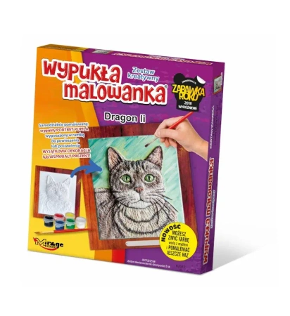Wypukła malowanka Kot - Dragon Li - Mirage Hobby