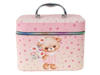 Kuferek M z lusterkiem na zamek 21x14x11,5cm - ADAR