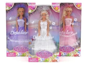 Lalki w sukni ślubnej 29cm MIX - ADAR