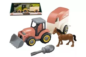 Mini farma traktor z przyczepą do skręcania - Artyk