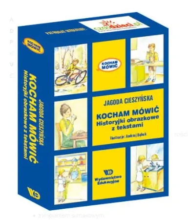 Kocham mówić - Historyjki obrazkowe... w.10 - Jagoda Cieszyńska