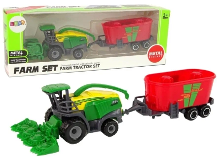 Kombajn z przyczepą - Leantoys