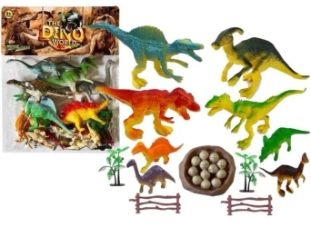 Zestaw dinozaurów - Merkpol