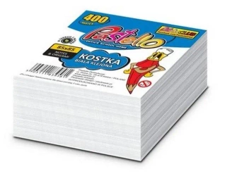 Kostka klejona ECO 85x85x35mm biała - Alfa Pastello