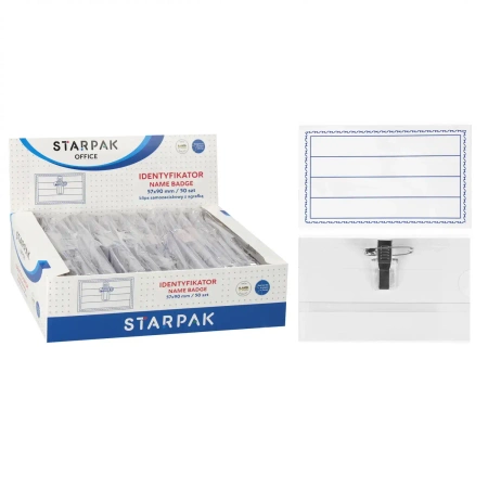 Identyfikator 57x90 Op. 50 szt. Starpak 576551