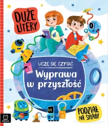 Uczę się czytać. Duże litery. Podział na sylaby - Agata Giełczyńska-Jonik