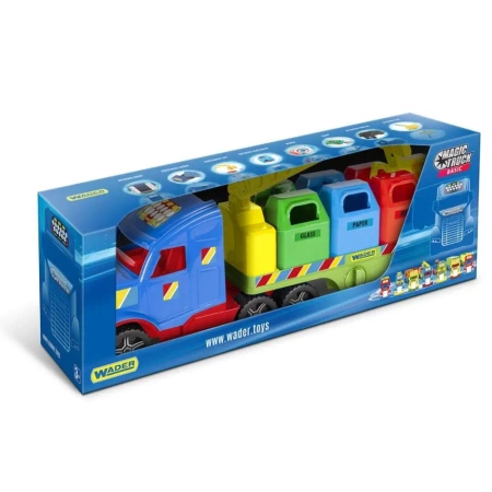Magic Truck Basic śmieciarka recycling - WADER
