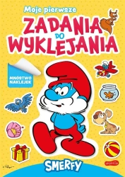 Smerfy. Moje pierwsze zadania do wyklejania - praca zbiorowa