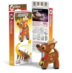 Renifer Eugy. Eko Układanka 3D - Eugy