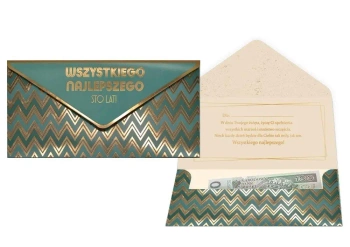 Koperta podarunkowa Wszystkiego najlepszego - Kukartka