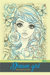 Kolorowanka antystresowa A4 20 zielony - Fresh