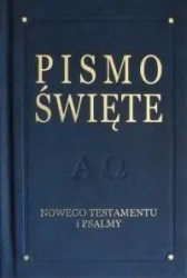 Pismo Święte NT i psalmy - De Luxe, granat - praca zbiorowa