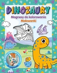 Dinozaury. Magnesy do kolorowania - Opracowanie zbiorowe